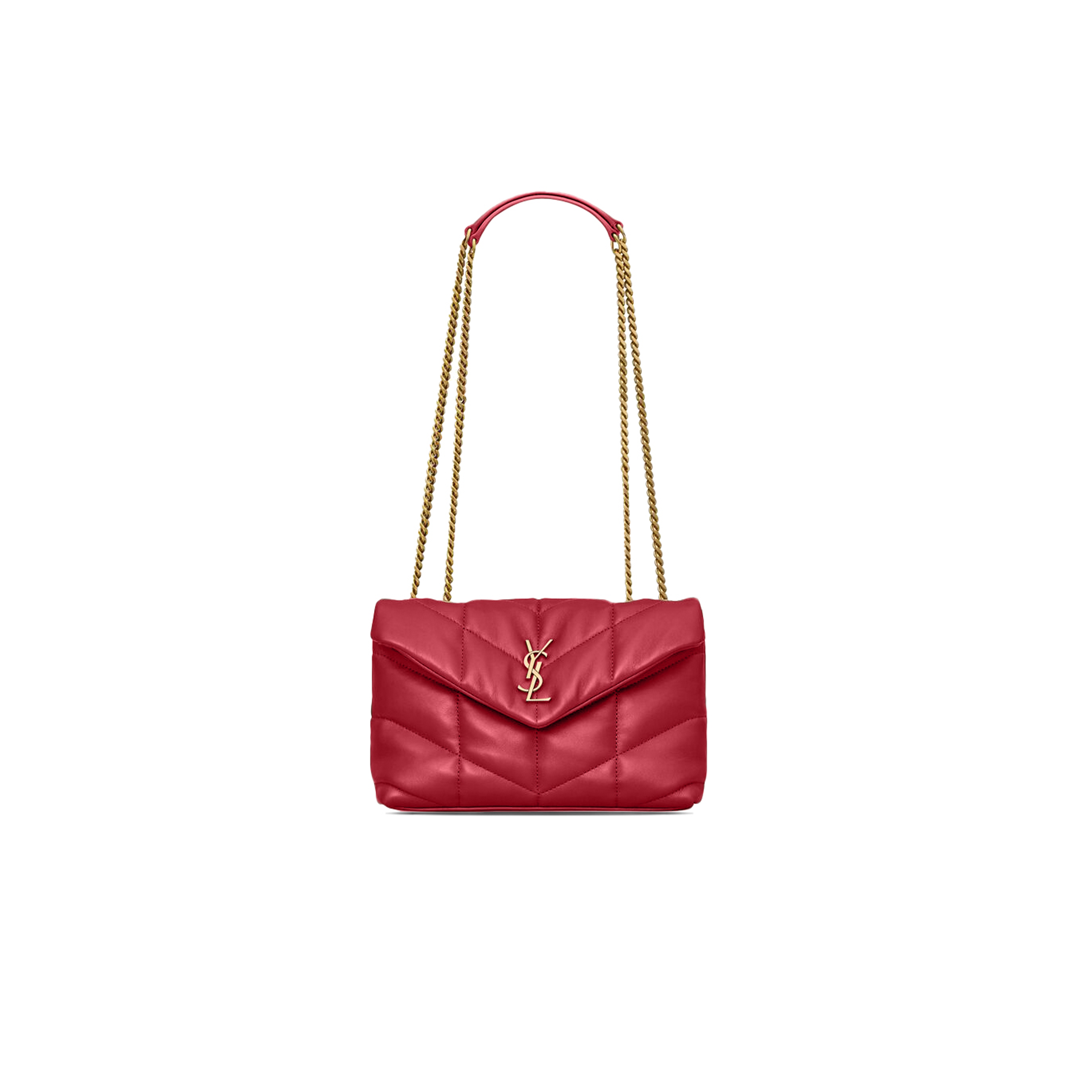 YSL TOY PUFFER IN NAPPA LEATHER 5774798767686630 (23*15.5*8.5cm)